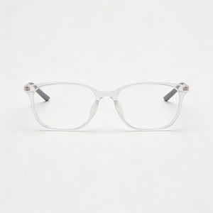 Nike 7283 Rectangle Eyeglasses Unisex — front view, Acetate