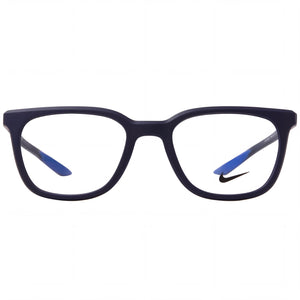Nike 7290 Rectangle Eyeglasses Unisex — front view, Injected