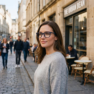 Nike 7290 Black Eyeglasses Unisex — lifestyle wear, office and daily use