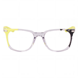 Nike 7310 Rectangle Eyeglasses for Men — front view, Acetate