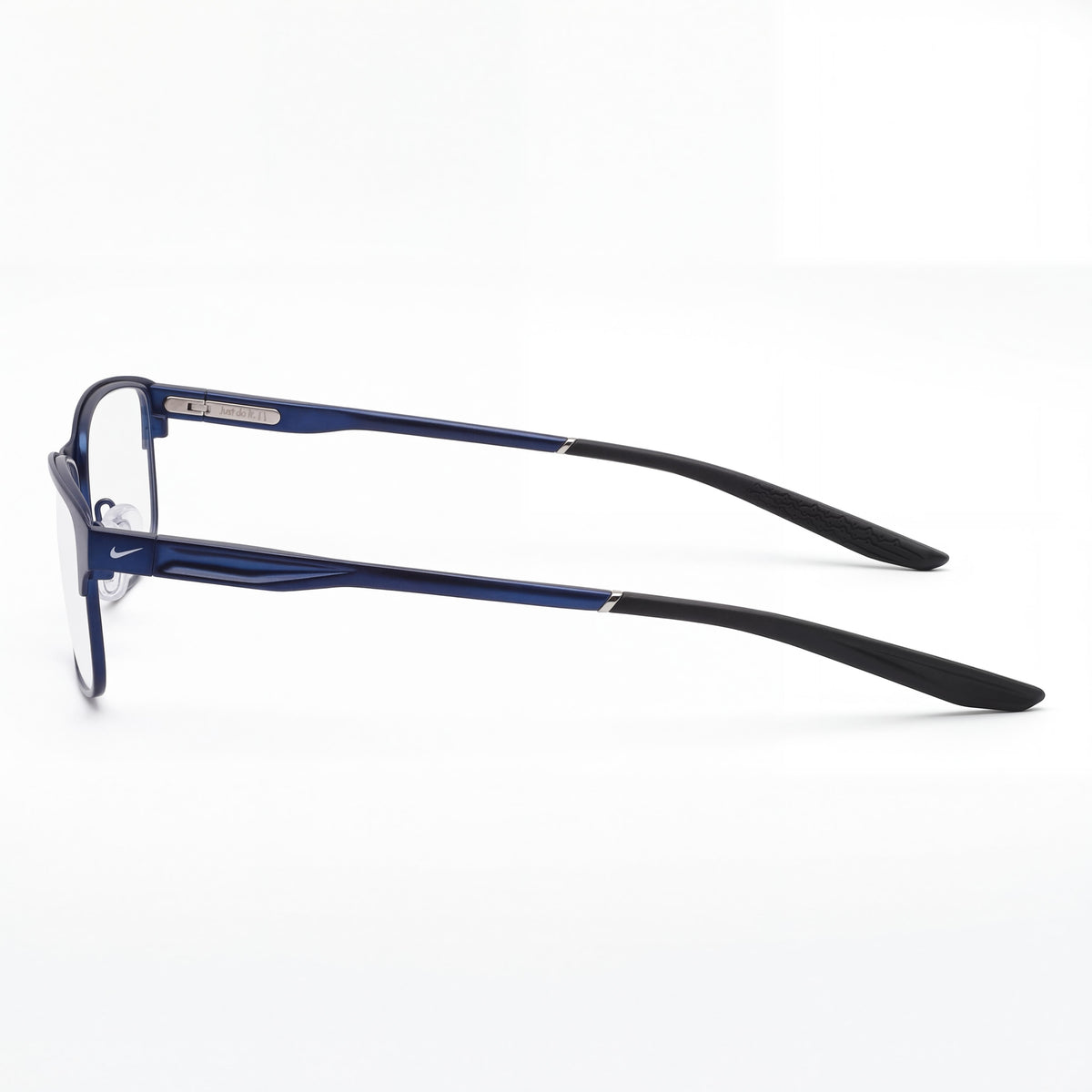 Gafas Unisex Nike 8046 Cuadradas Azul Marino y Negro, Metal 54mm, Photo 2