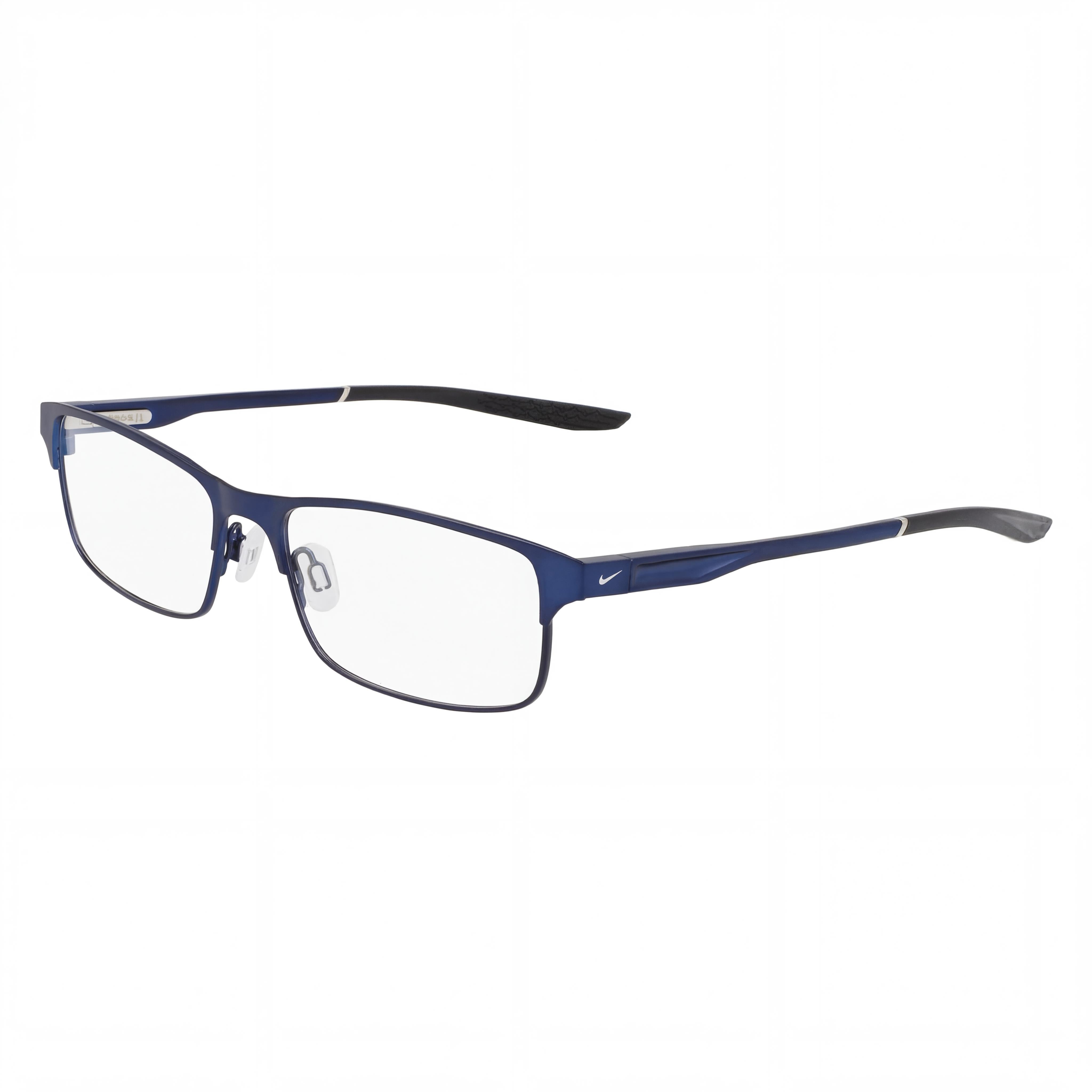 Gafas Unisex Nike 8046 Cuadradas Azul Marino y Negro, Metal 54mm, Photo 1