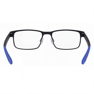 Nike 8131 Rectangle Eyeglasses for Men — interior view, Polycarbonate demo lenses