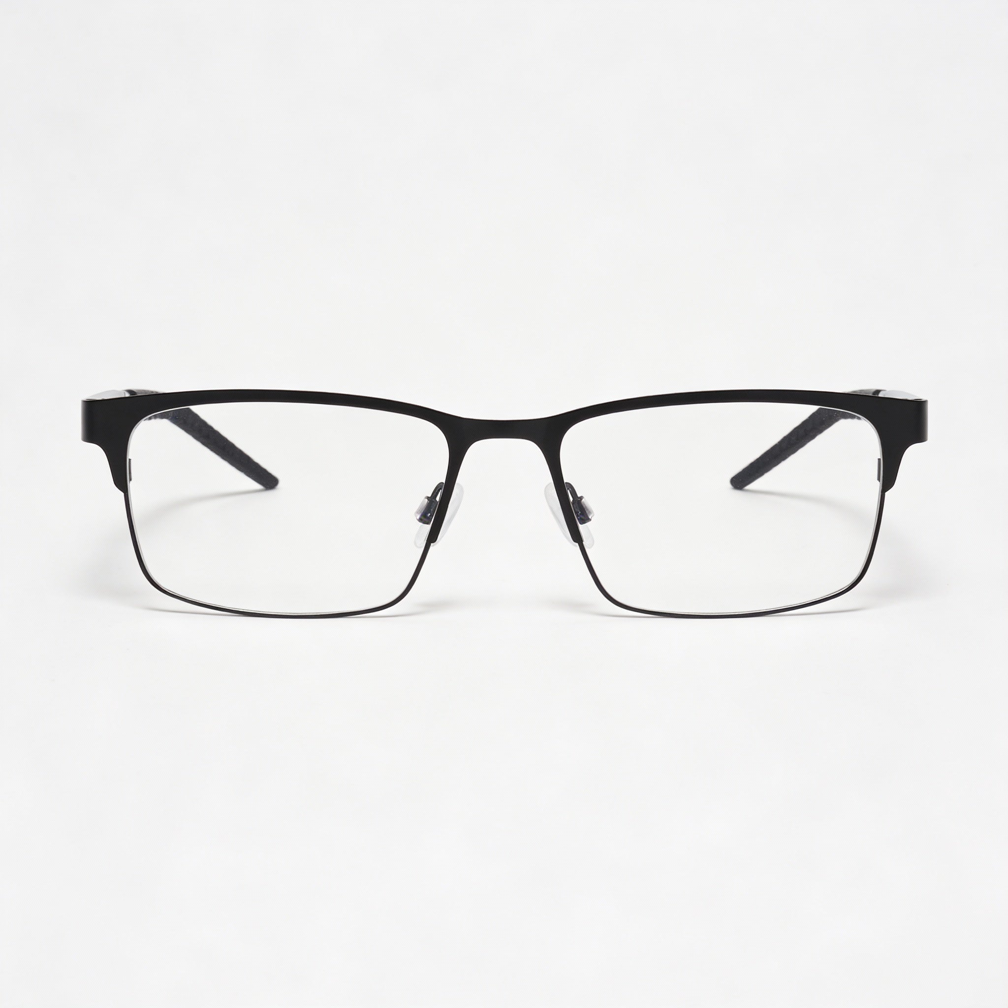 Gafas de sol rectangulares negras Nike 8154 para mujer, metal 53mm, Photo 2