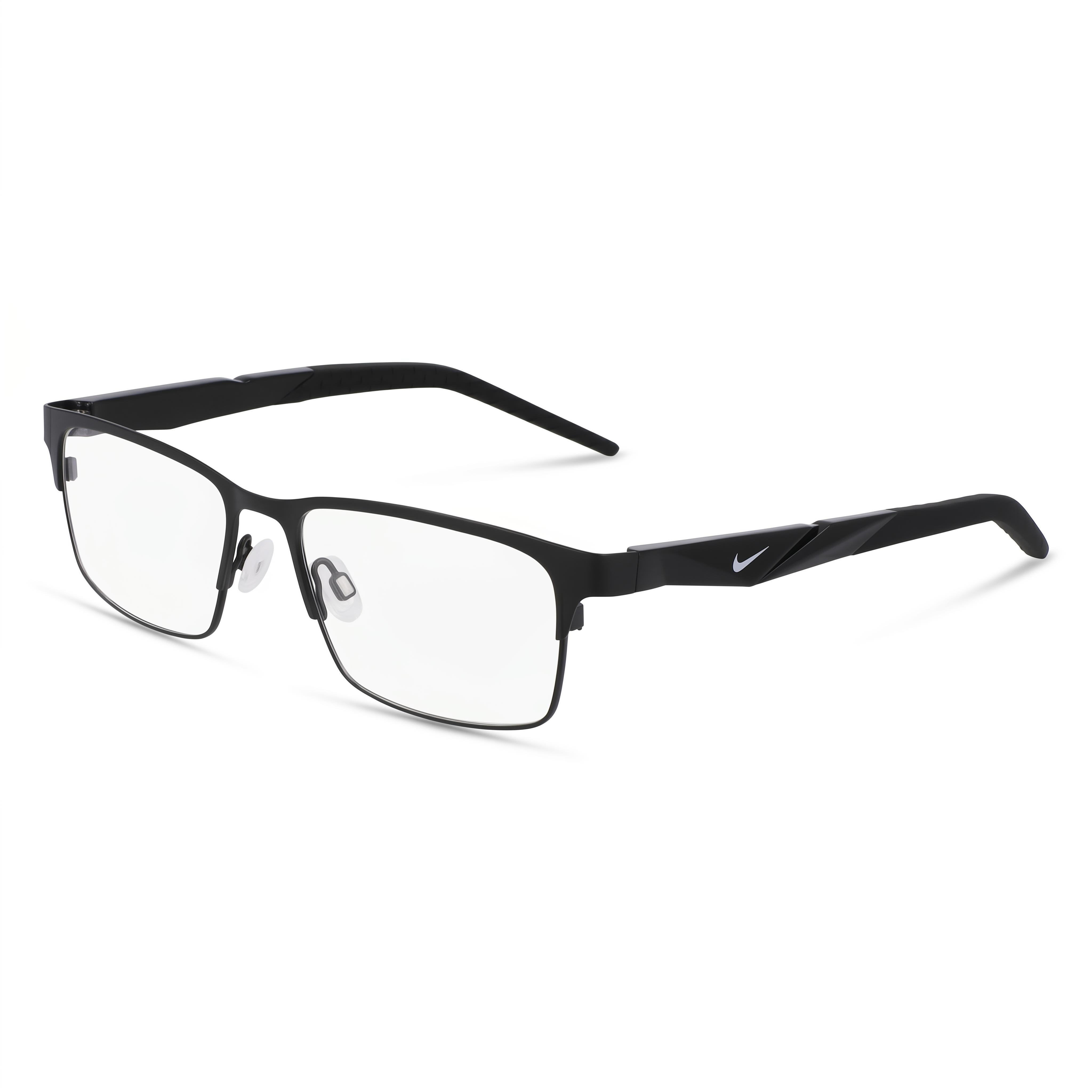 Gafas de sol rectangulares negras Nike 8154 para mujer, metal 53mm, Photo 1