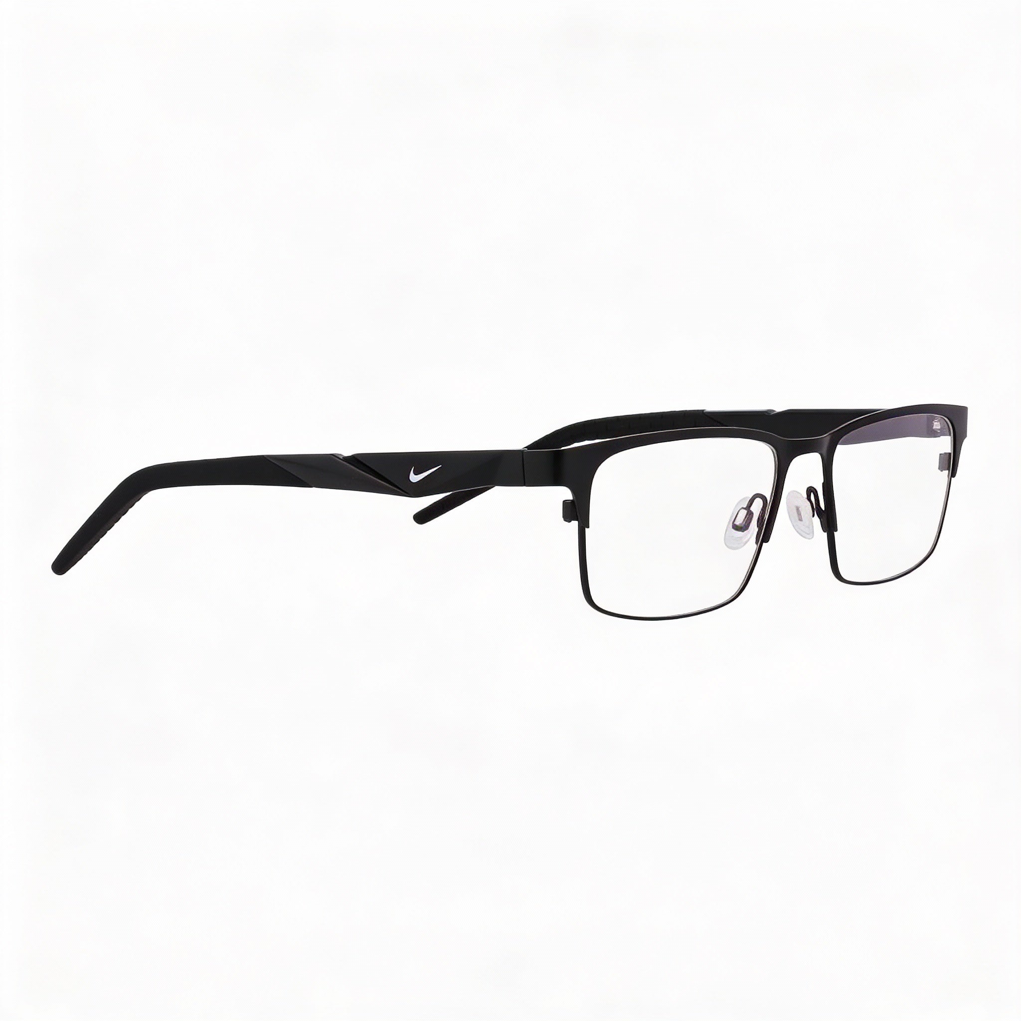 Gafas de sol rectangulares negras Nike 8154 para mujer, metal 53mm, Photo 3