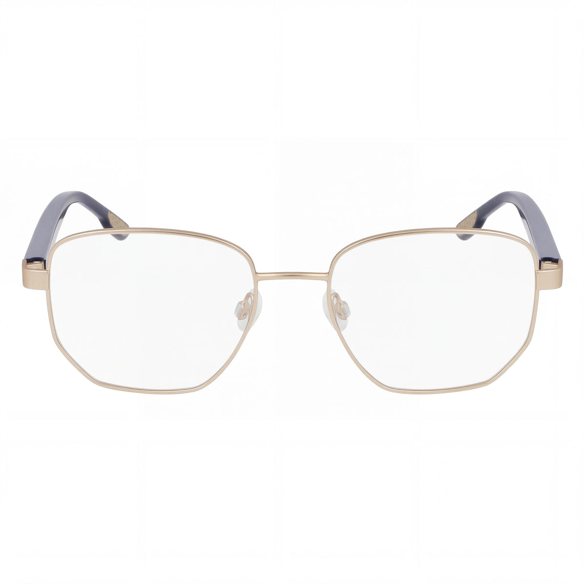 Gafas graduadas rectangulares Nike 8400 Satin Gold/Armory Navy, unisex, 51 mm, Photo 2