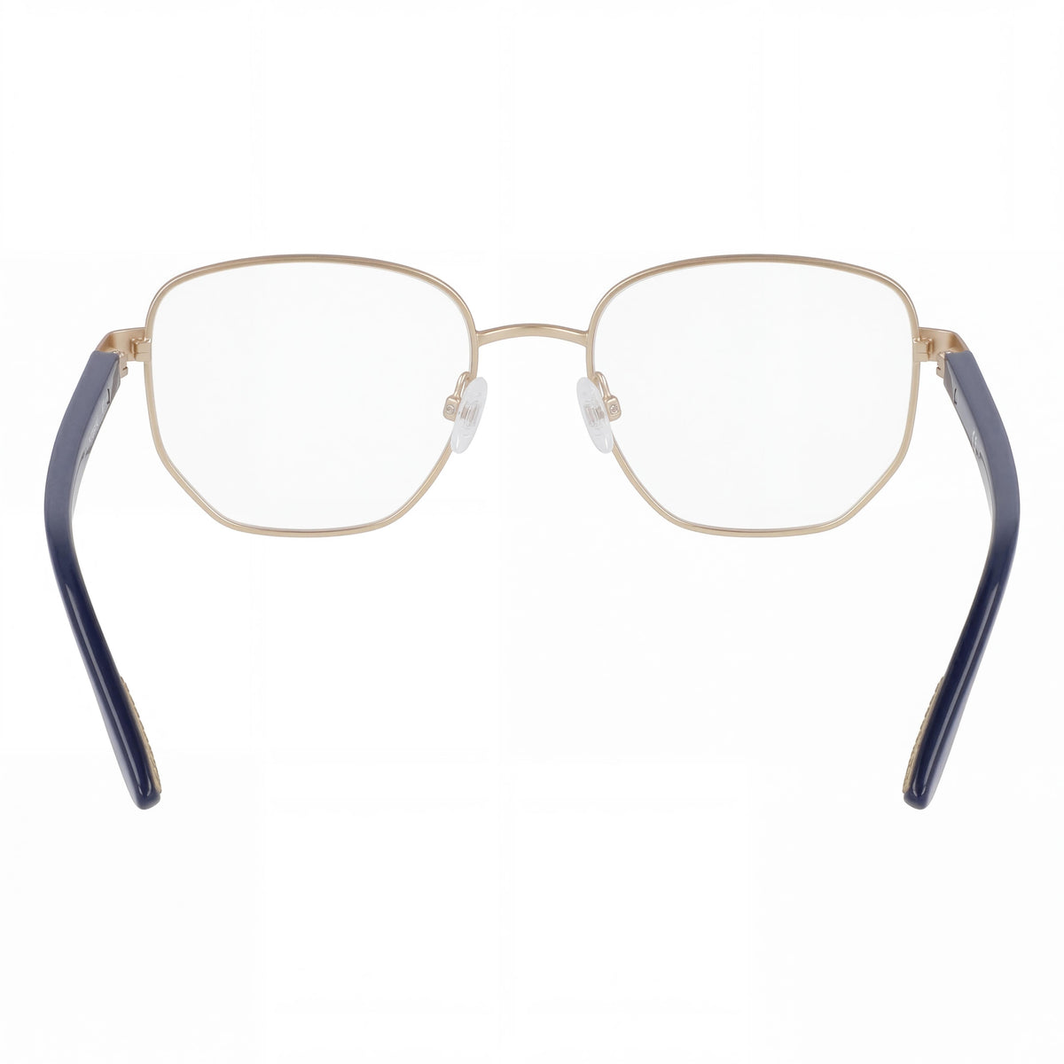 Gafas graduadas rectangulares Nike 8400 Satin Gold/Armory Navy, unisex, 51 mm, Photo 4