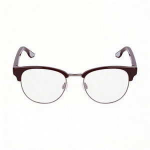 Nike 8402 Round Eyeglasses for Men — front view, Acetate