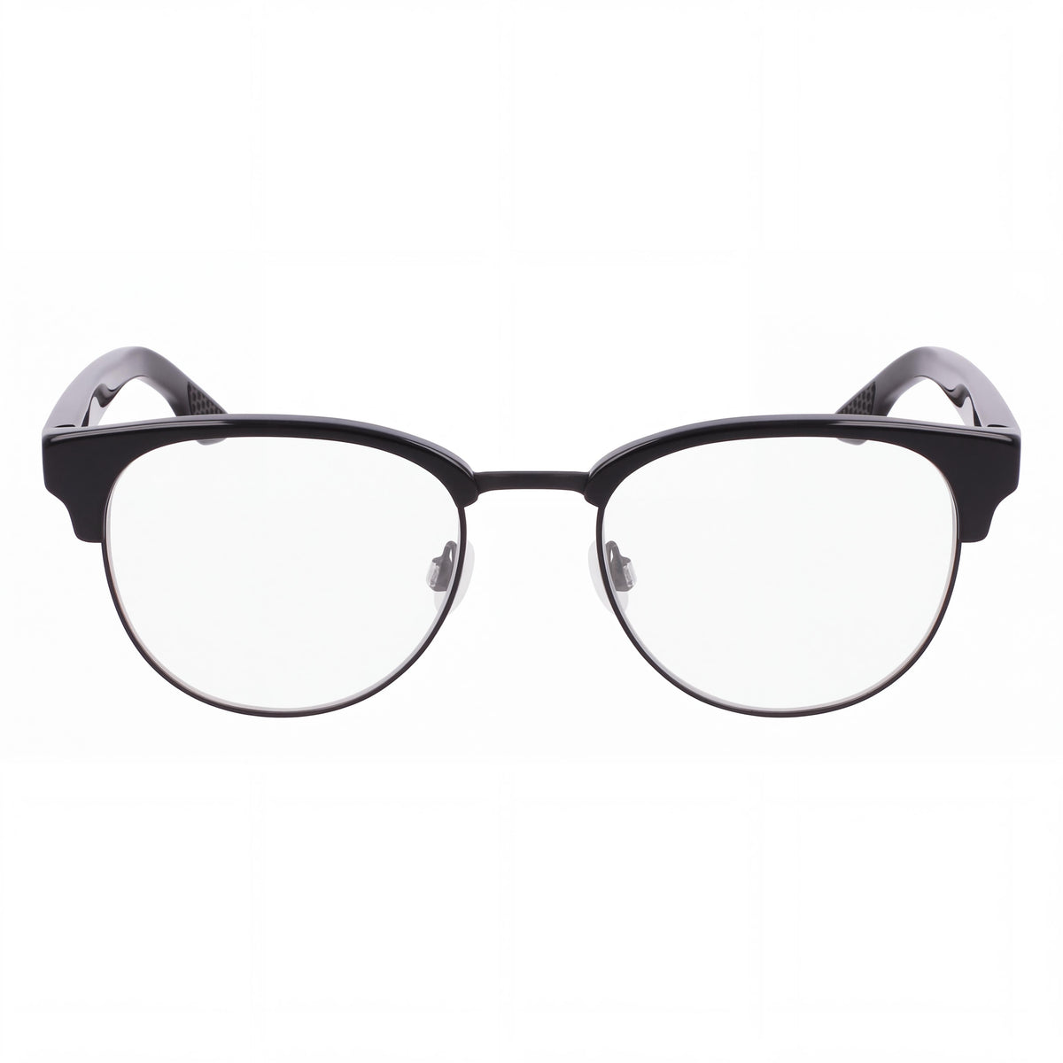 Nike 8402 N Black Round Eyeglasses Unisex, 50mm, Photo 2