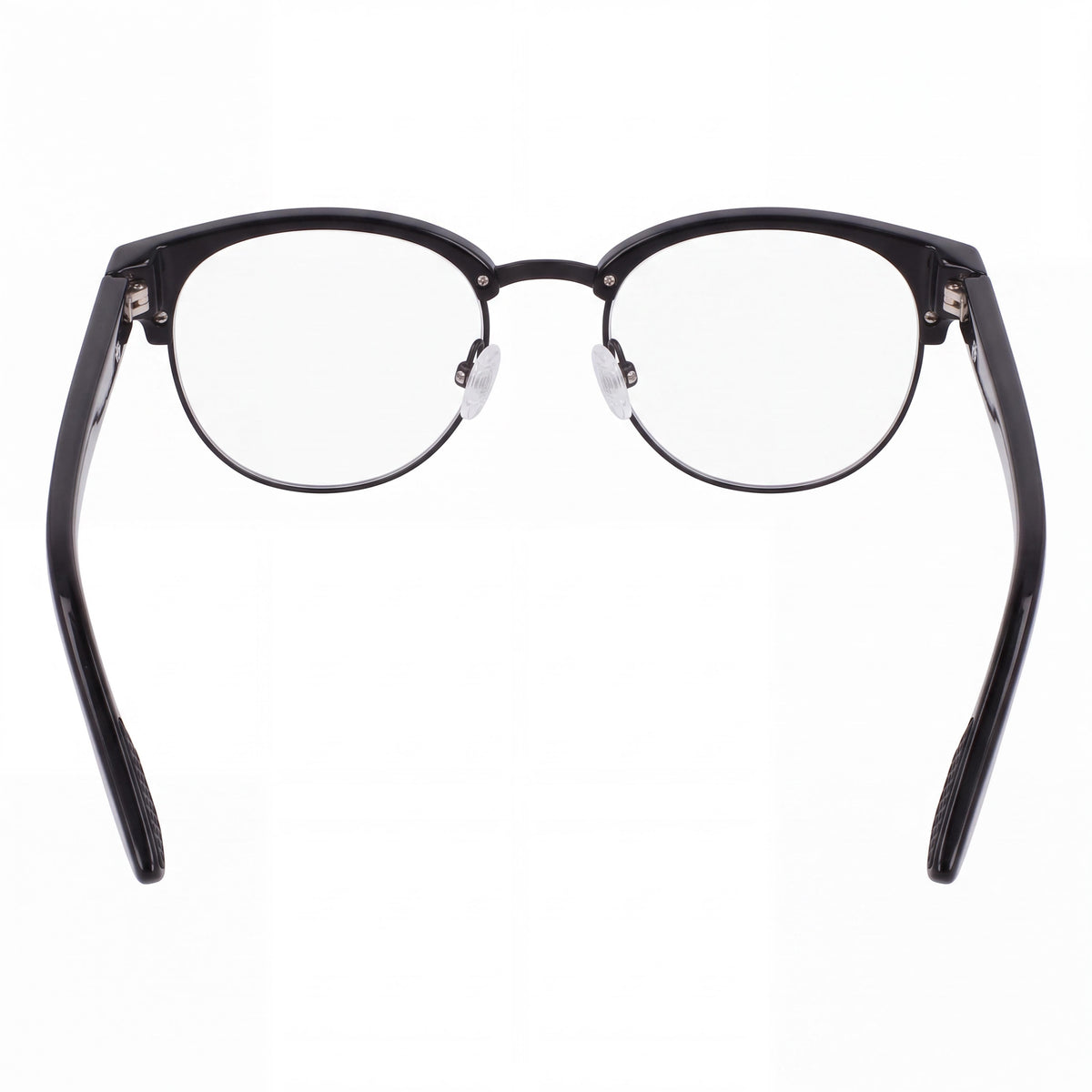 Nike 8402 N Black Round Eyeglasses Unisex, 50mm, Photo 4