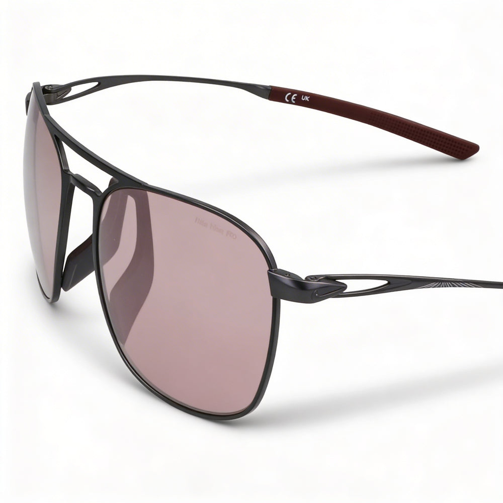 Nike Ace Driver E EV24009 Aviator Sunglasses Unisex — side view, Non-Polarized lens