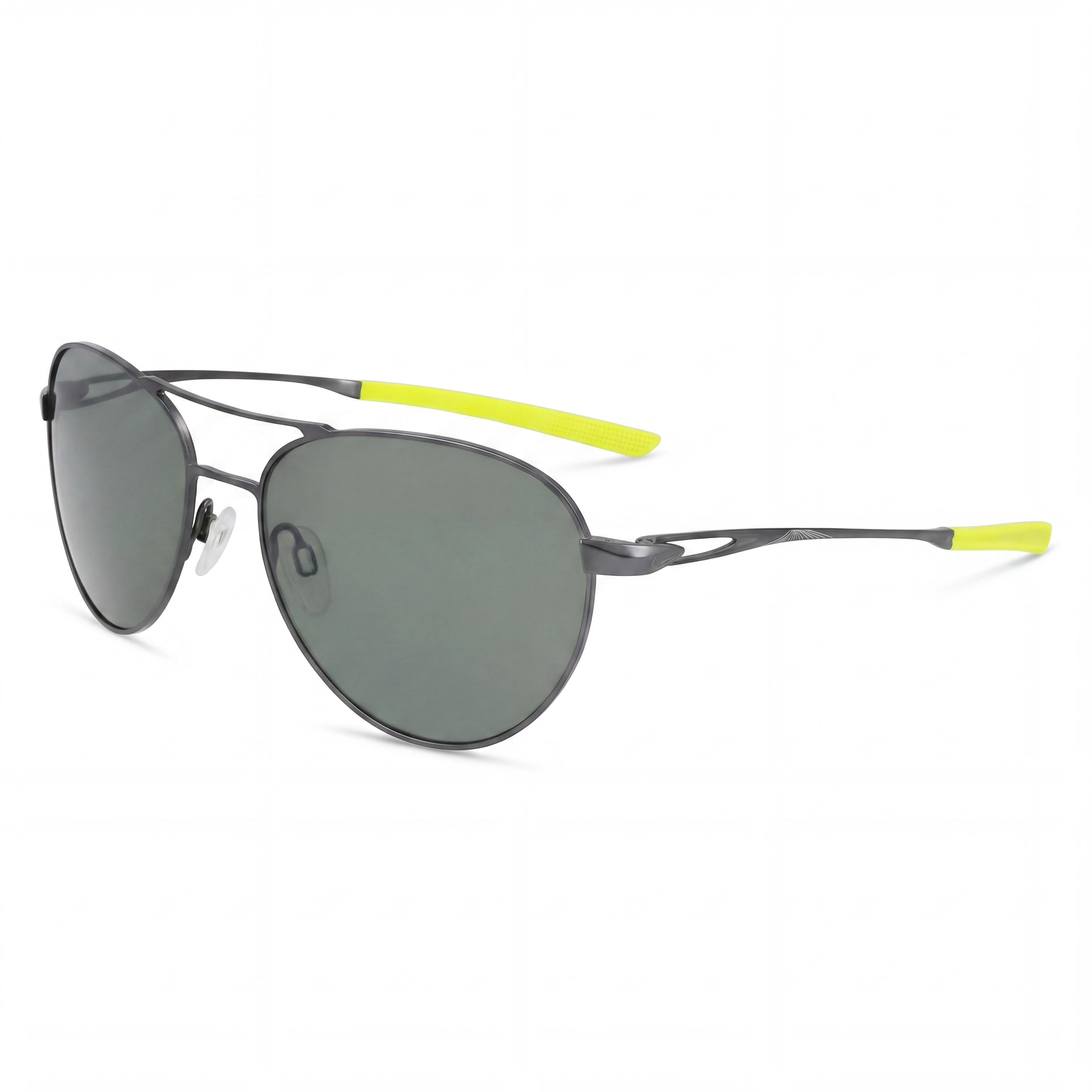 Gafas de sol polarizadas Nike Ace Driver I Ev24041 para hombre, color verde metalizado satinado, 59 mm, Photo 1