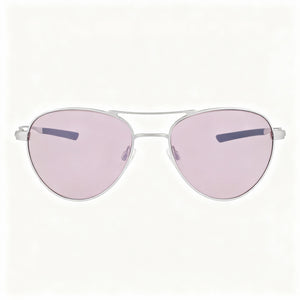 Nike Ace Driver I Aviator Sunglasses for Men — front view, Titanium frame