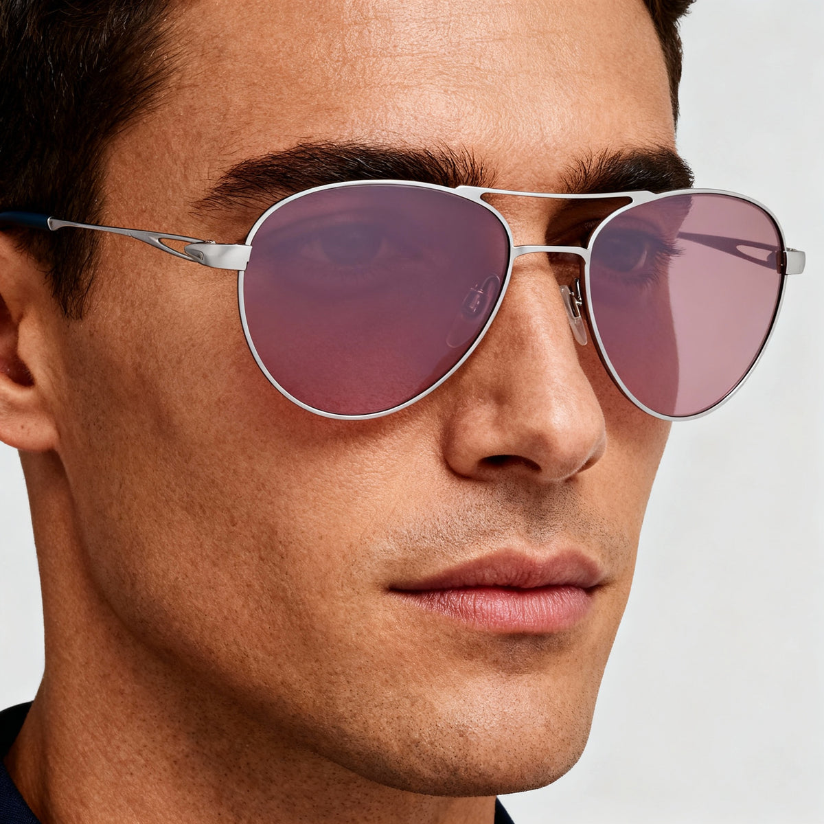 Nike Ace Driver I Silver Course Aviator Sunglasses for Men, 59mm, Photo 4