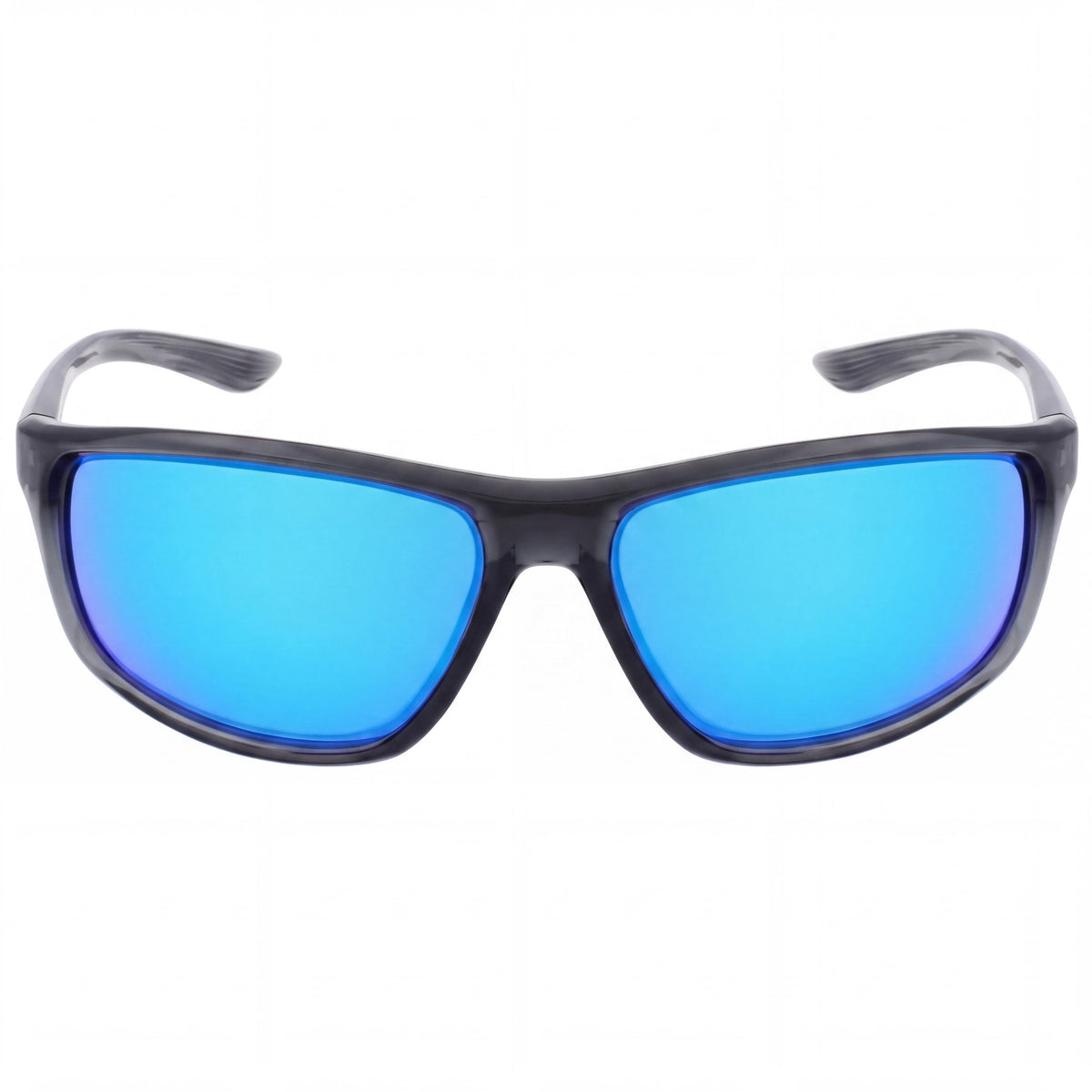 Nike Adrenaline Dark Grey, Grey, Blue Mirror Sunglasses Unisex, 66mm, Photo 2