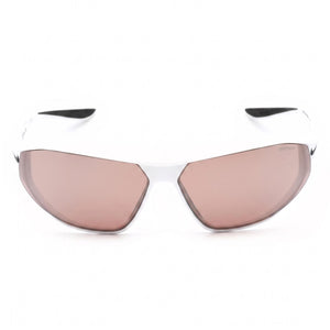 Nike Aero Swift DQ0992 Shield Sunglasses for Men — front view, Plastic frame
