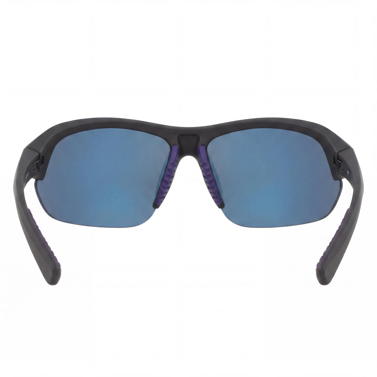 Gafas de sol Nike unisex, montura negro mate/lentes espejo azul grisáceo, 70 mm, Photo 3