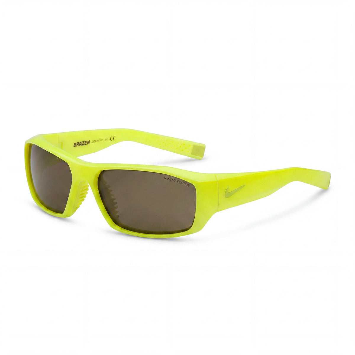 Gafas de sol rectangulares amarillas Nike Brazen Ev0571 unisex, 60 mm, Photo 1
