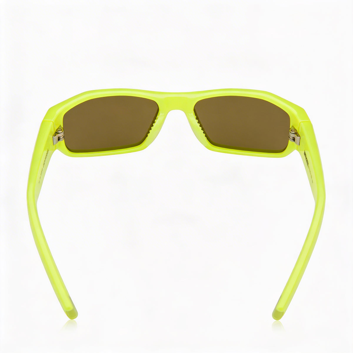 Gafas de sol rectangulares amarillas Nike Brazen Ev0571 unisex, 60 mm, Photo 4
