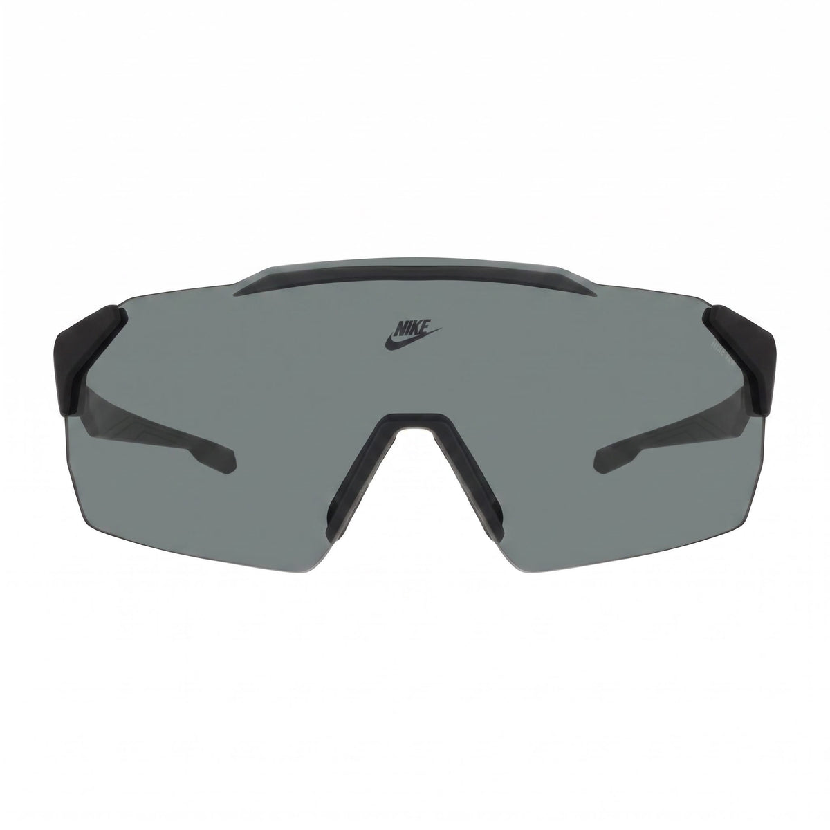 Gafas de sol informales NIKE con montura de plástico para hombre, negro mate / gris polarizado, UV 400, talla 61-18-140, Photo 2