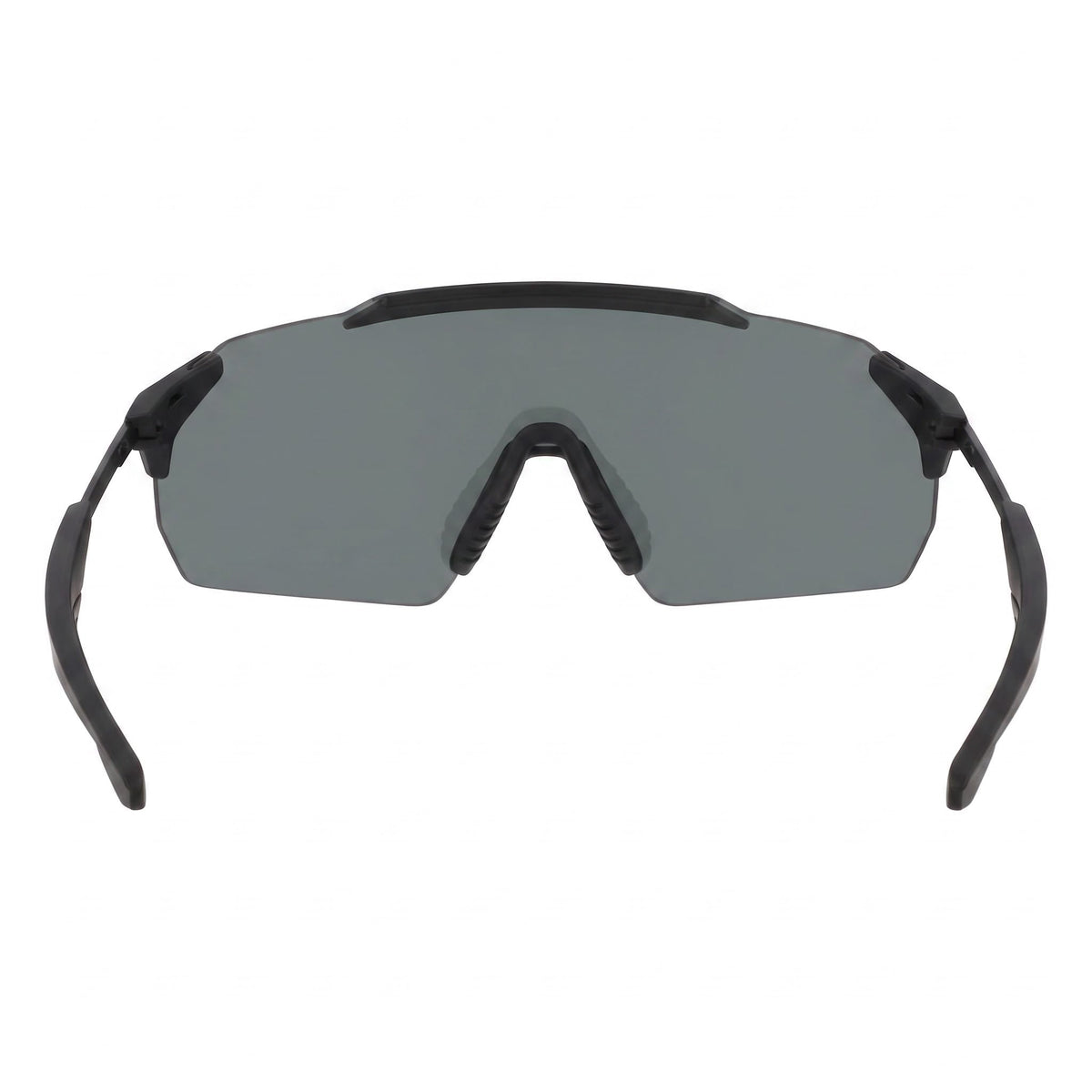 Gafas de sol informales NIKE con montura de plástico para hombre, negro mate / gris polarizado, UV 400, talla 61-18-140, Photo 4