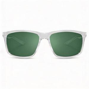 Nike Chaser Ascent Dj9918 Rectangle Sunglasses Unisex — front view, Bio Injected frame