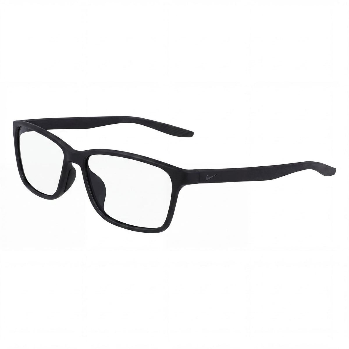 Gafas graduadas Nike Classic rectangulares en negro mate, unisex, 55 mm, Photo 1