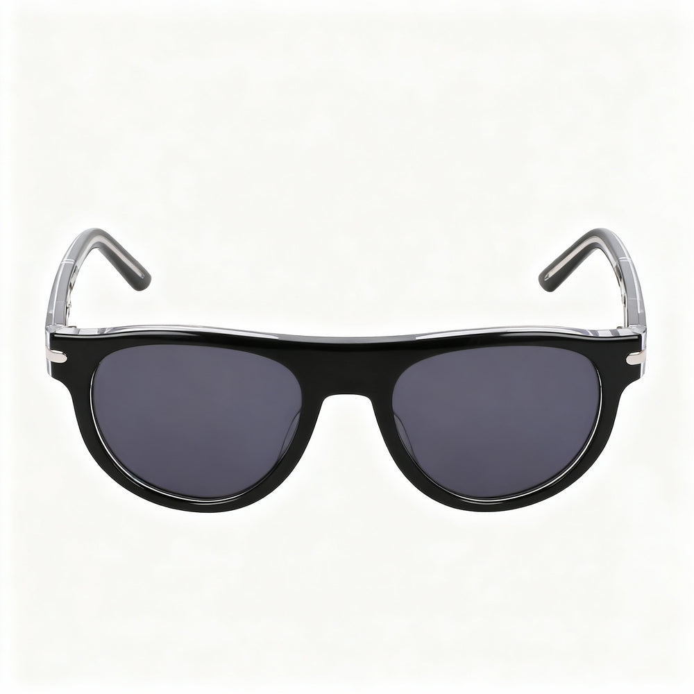 Nike Crescent Iii Ev24019 Aviator Sunglasses Unisex — front view, Acetate frame