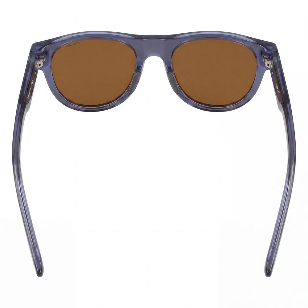 Nike Crescent Iii Ev24019 Round Sunglasses Unisex — side view, Non-Polarized Smoke Amber lens