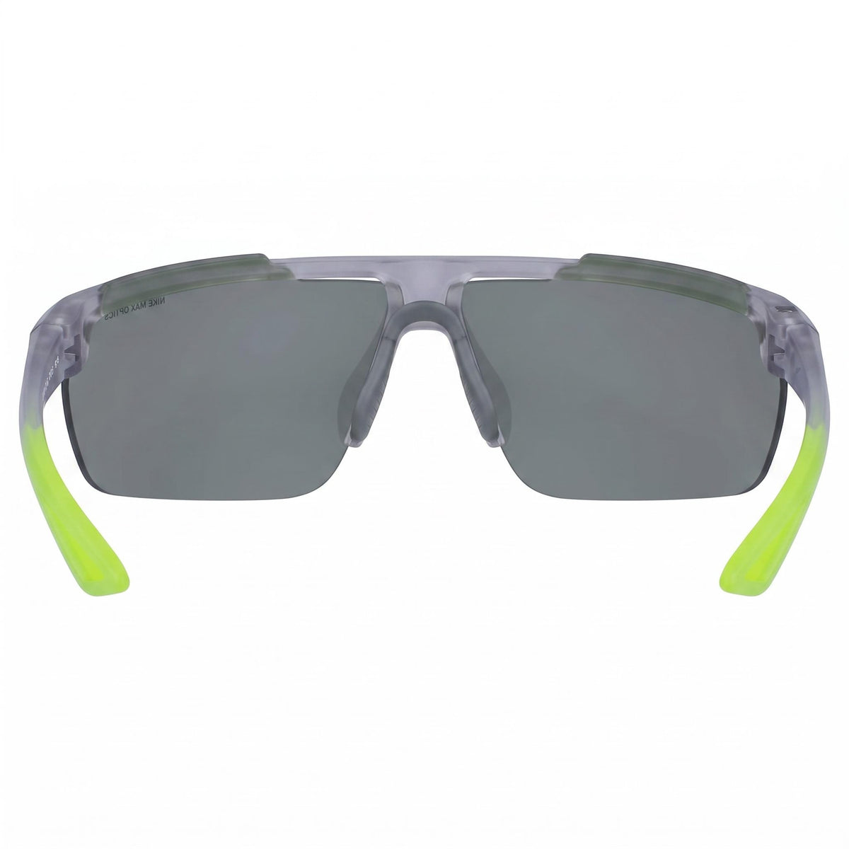 Nike Windshield CW4664 Gafas de sol rectangulares de plástico unisex con protección UV de 75 mm - Gris Lobo/Blanco/Plata Flash, Photo 4