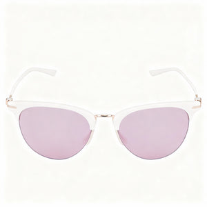 Nike Divot E Ev24039 Cat Eye Sunglasses for Women — front view, Plastic frame