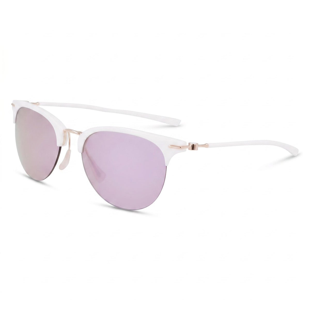 Nike Divot E Ev24039 Summit White Cat Eye Sunglasses for Women, 54mm, Photo 1