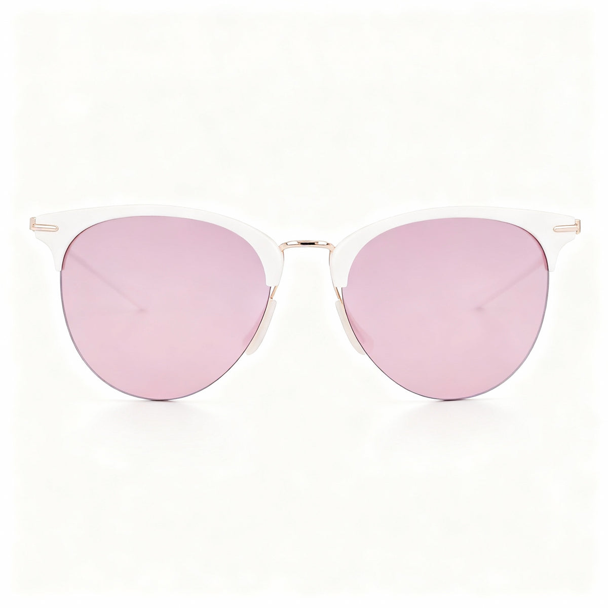 Nike Divot E Ev24039 Summit White Cat Eye Sunglasses for Women, 54mm, Photo 3