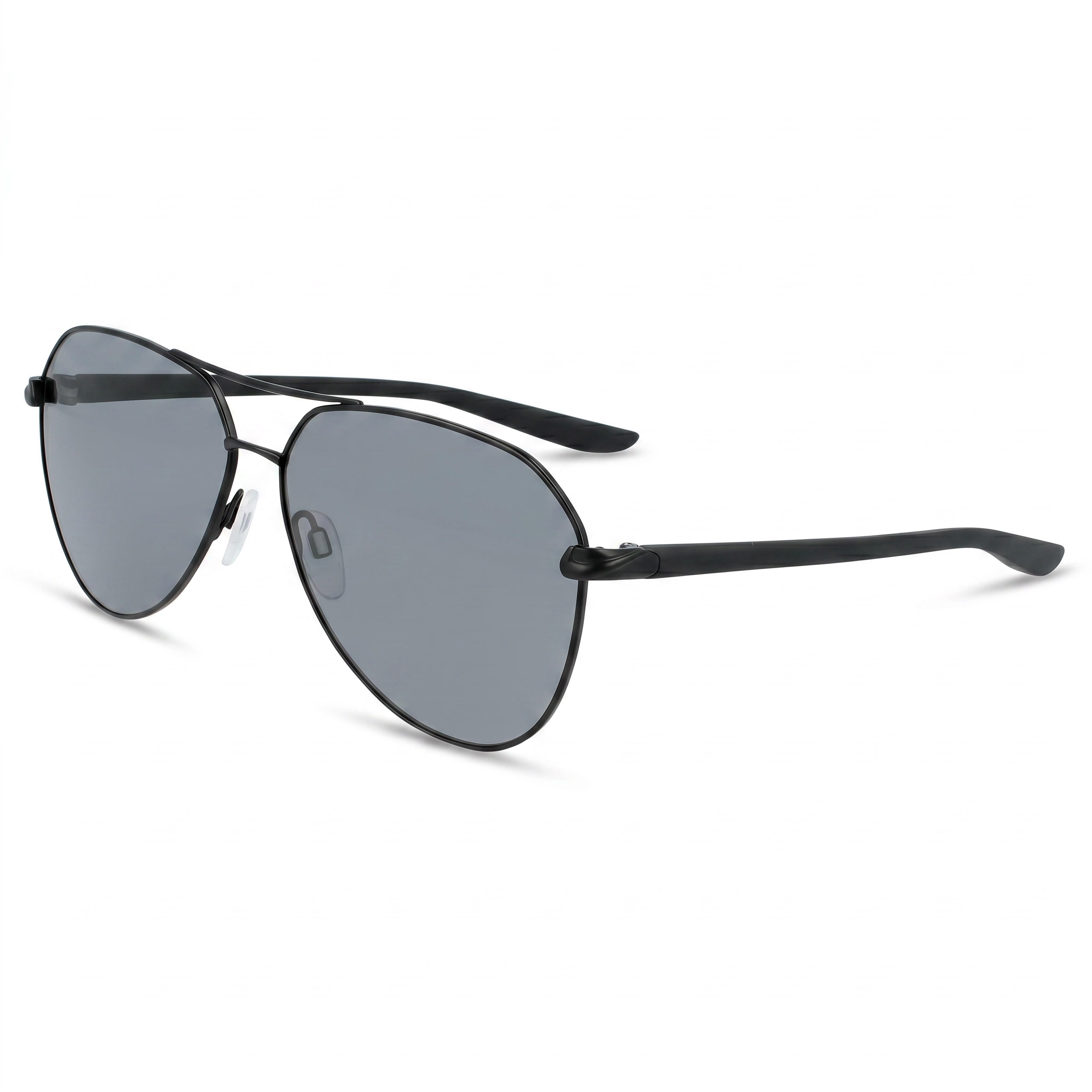 Nike DJ0888 Black Grey Aviator Sunglasses Unisex, 61mm, Photo 1