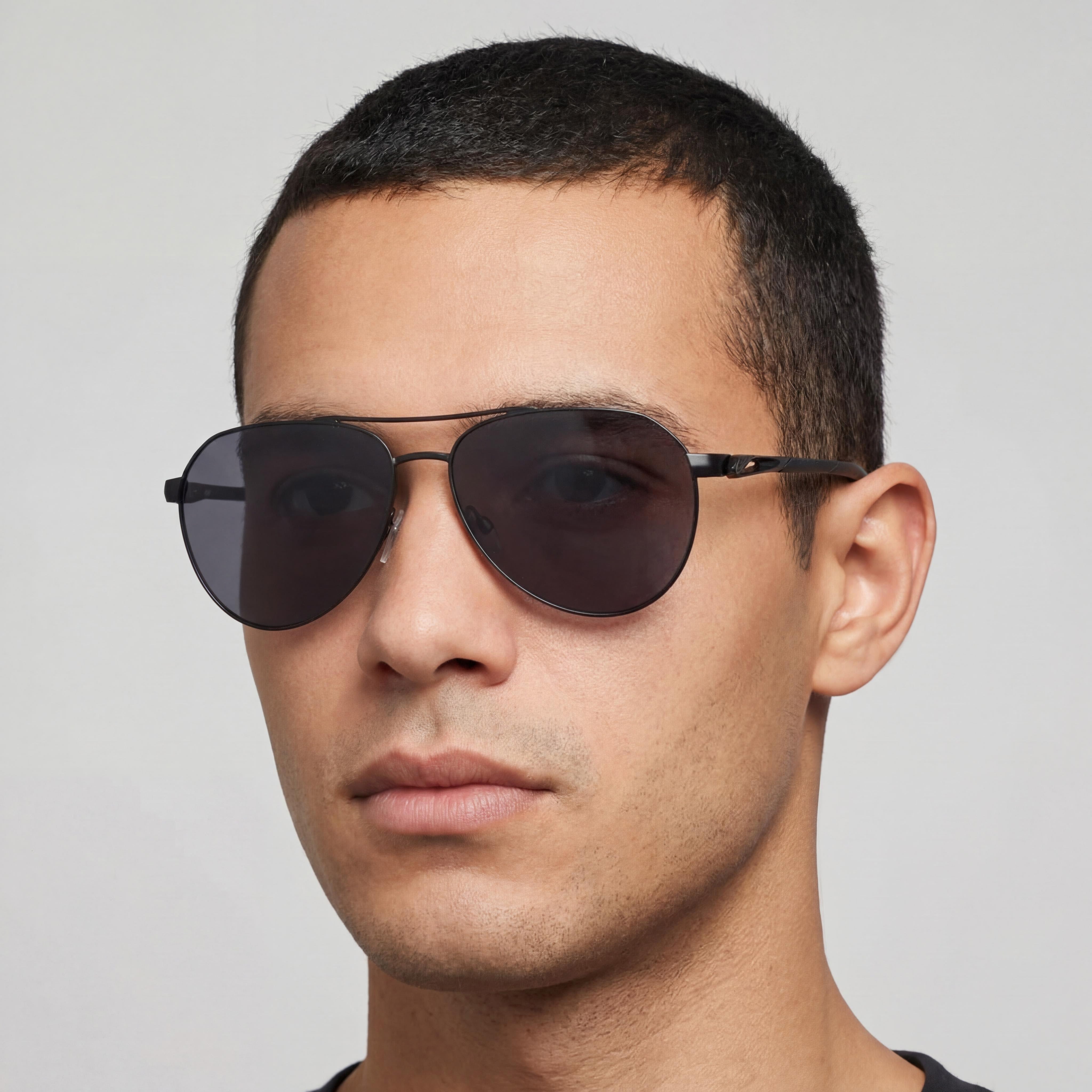 Nike DQ0799 Black Grey Aviator Sunglasses Unisex, 60mm, Photo 5