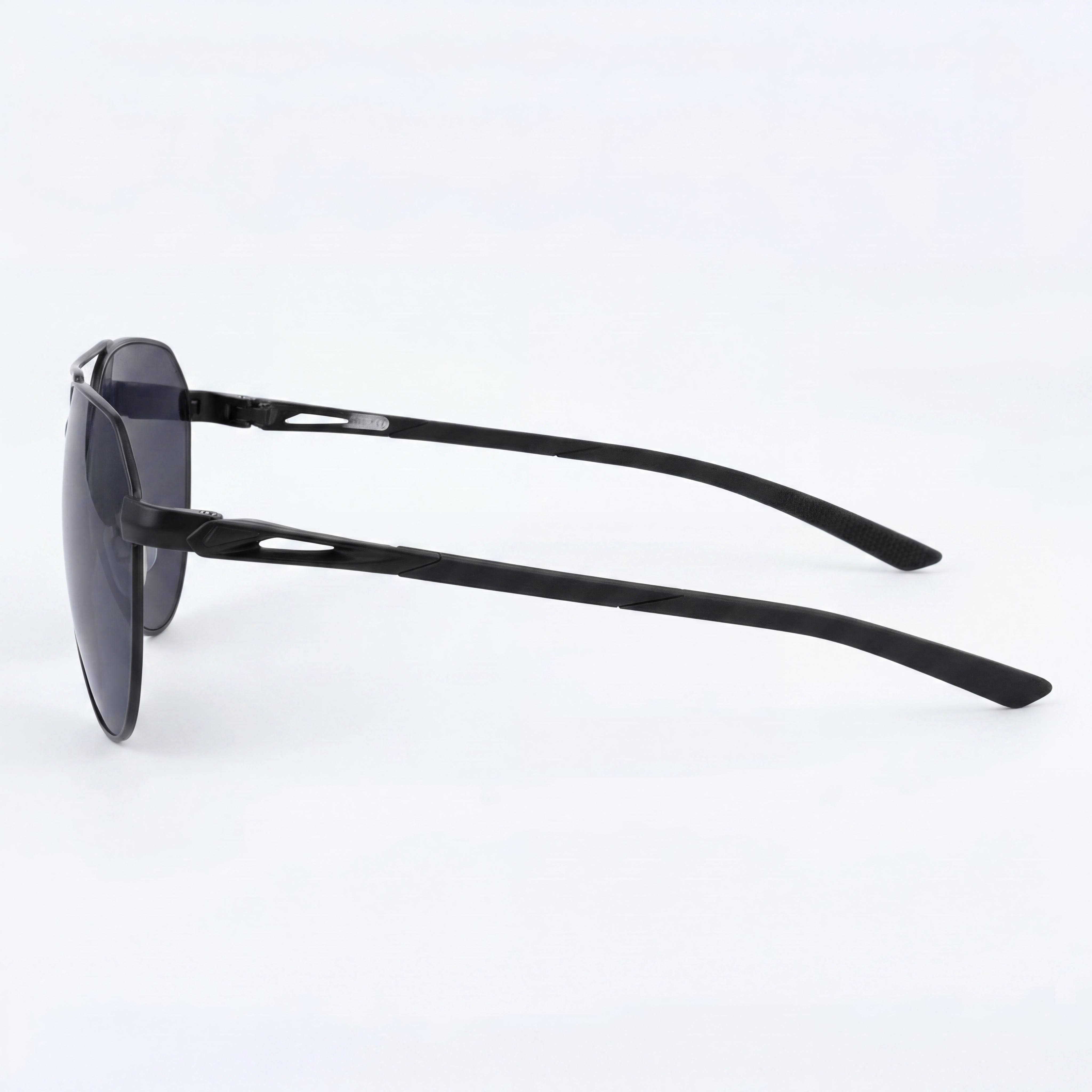 Nike DQ0799 Black Grey Aviator Sunglasses Unisex, 60mm, Photo 3