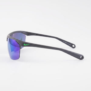 Nike EV1128-003 Shield Sunglasses Unisex — front view, Rubber frame