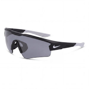 Nike EV24005 Black Shield Sunglasses for Men, Matte Black/Grey lens