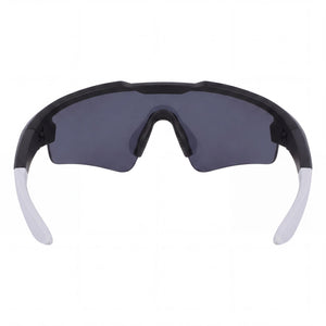 Nike EV24005 Shield Sunglasses Men — side view, Non-Polarized Matte Black/Grey lens