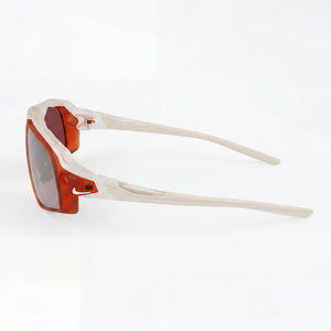 Nike Flyfree E Fv2389 Rectangle Sunglasses Unisex — side view, Non-Polarized Matte Clear lens