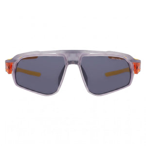 Nike Flyfree Fv2387 Shield Sunglasses for Women — front view, Titanium frame