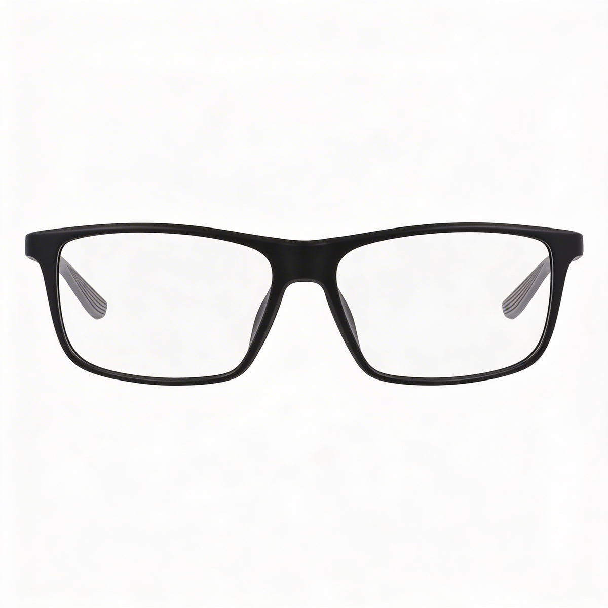 Gafas rectangulares Nike Modern negras mate para mujer, 56 mm, Photo 2