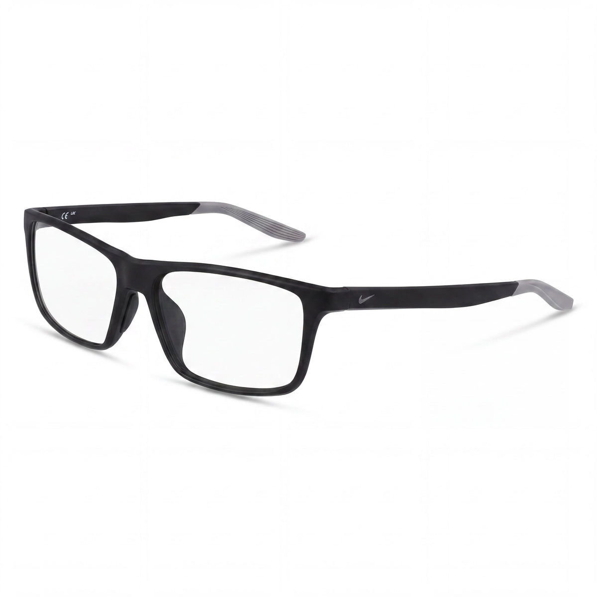 Gafas rectangulares Nike Modern negras mate para mujer, 56 mm, Photo 1