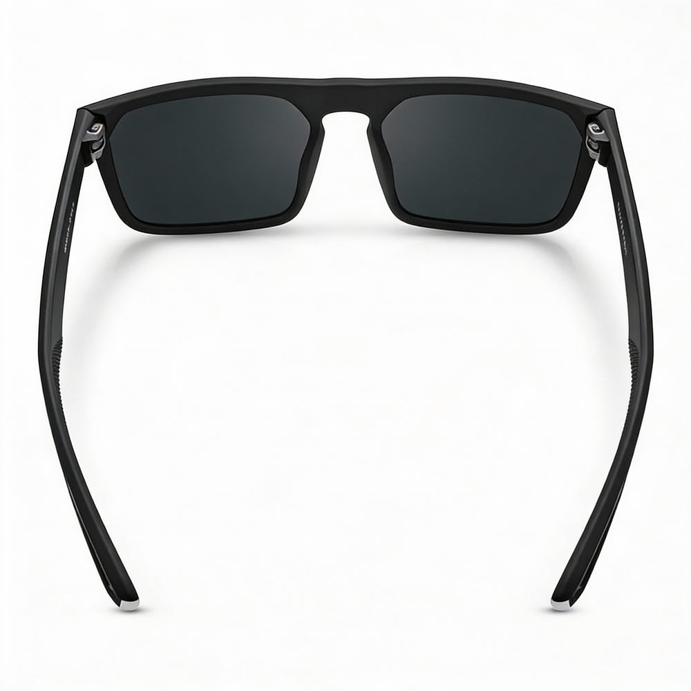 Nike Modern Rectangle Sunglasses Unisex — front view, Plastic frame