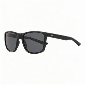 Nike Modern Rectangle Sunglasses Unisex — side view, Grey lens