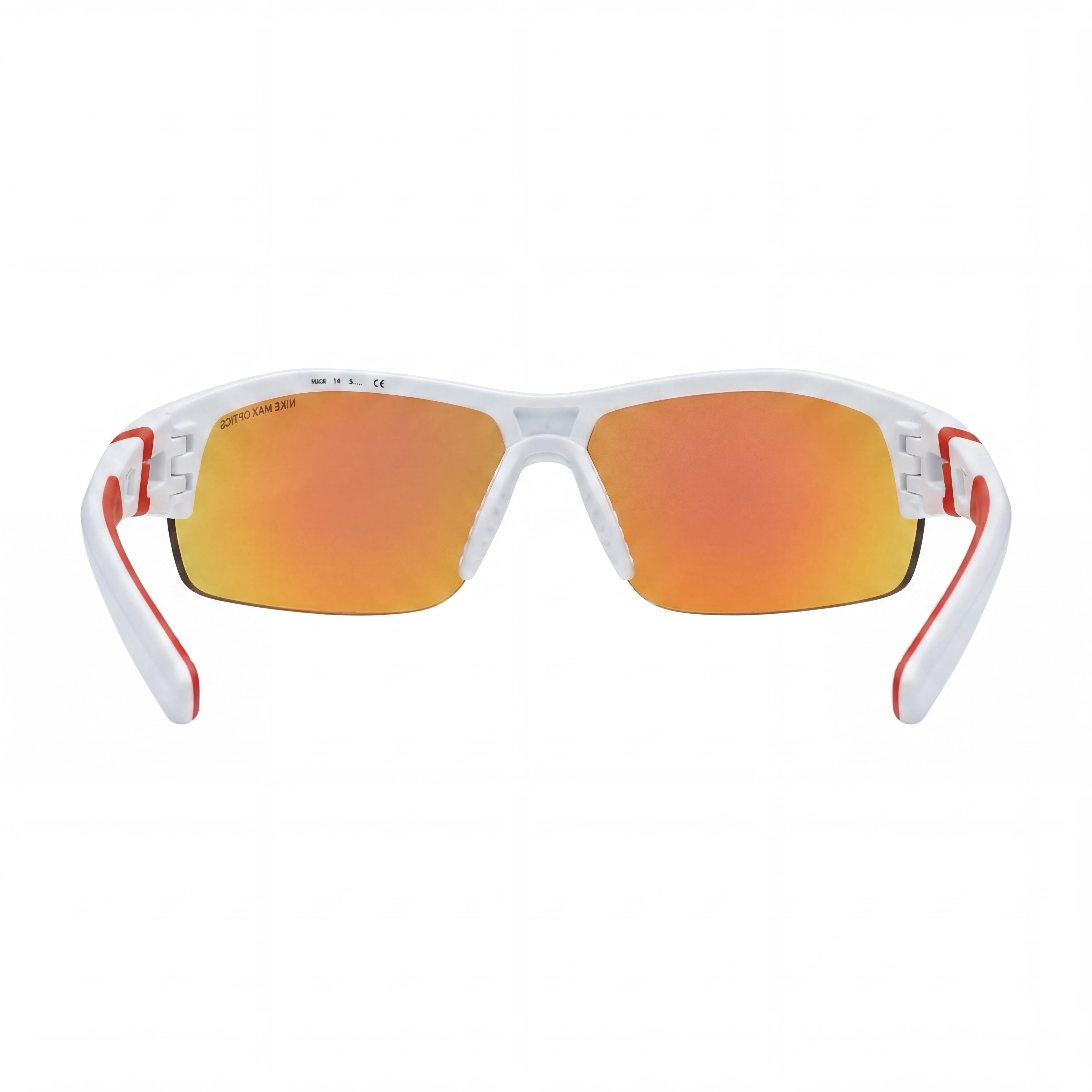 Gafas de sol Nike Modern Shield blancas y grises para mujer, 70 mm, Photo 3