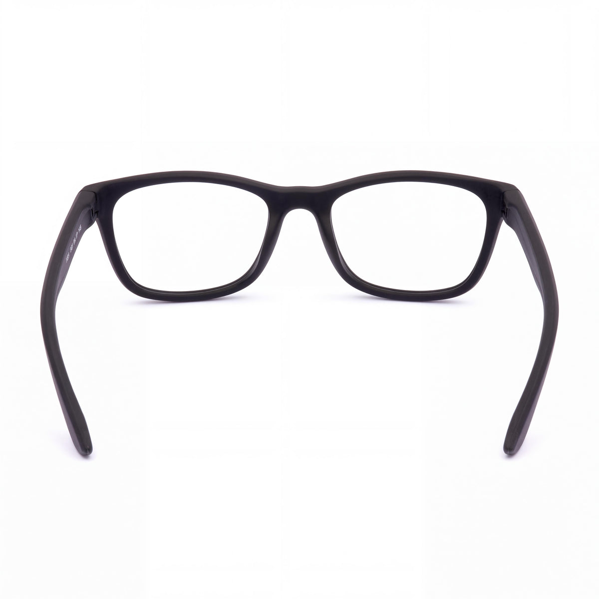 Nike NK7047 Matte Black Rectangle Eyeglasses Unisex, 52mm, Photo 2