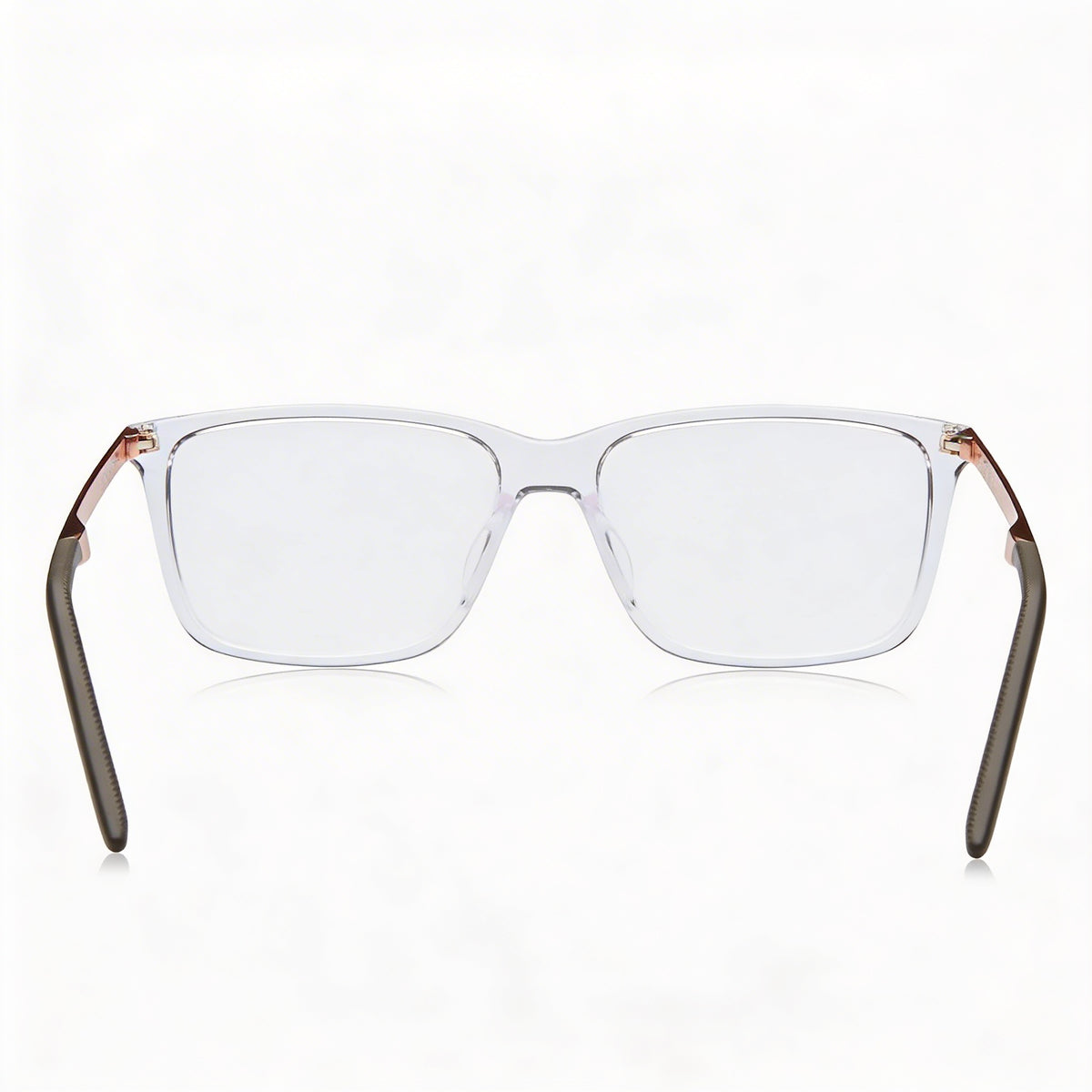 Nike NK7258 Clear Rectangle Eyeglasses Unisex, Acetate 54mm, Photo 3