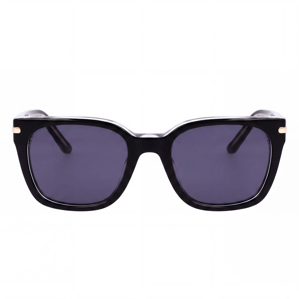 Nike NKIU8082XN Black Grey Square Sunglasses for Women, 52mm, Photo 2
